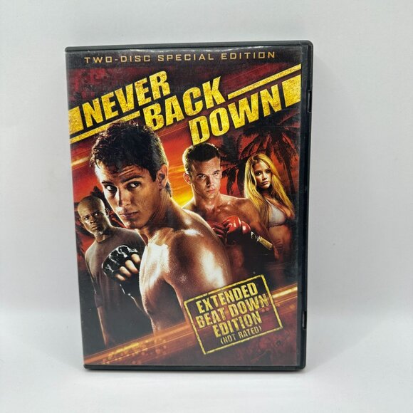 Never Back Down Two Disc Special Edition Extended Beat Down NR Summit DVD - Picture 2 of 5
